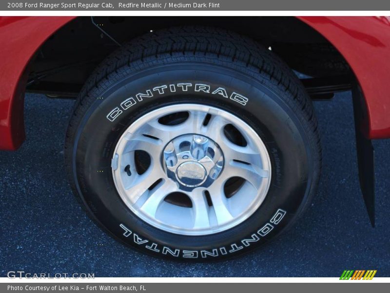 Redfire Metallic / Medium Dark Flint 2008 Ford Ranger Sport Regular Cab