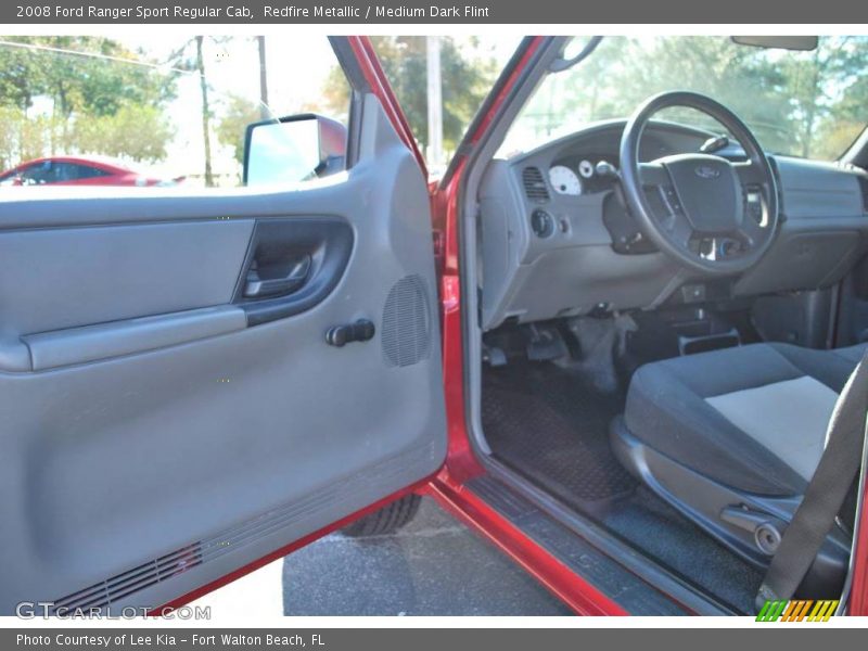 Redfire Metallic / Medium Dark Flint 2008 Ford Ranger Sport Regular Cab