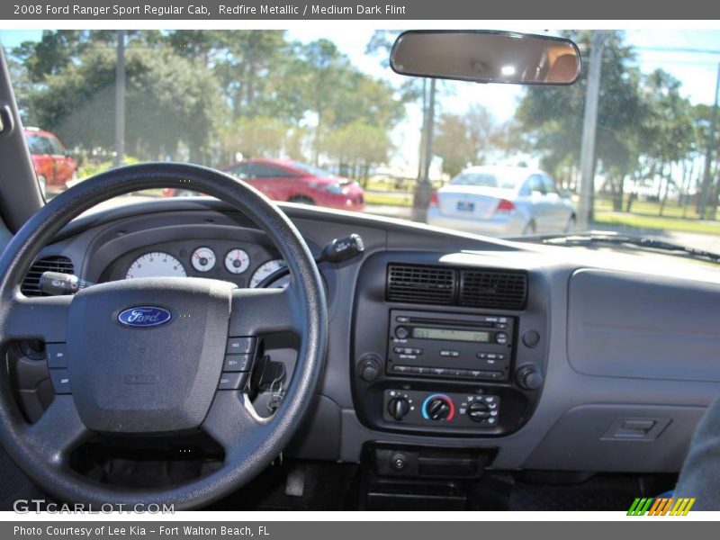 Redfire Metallic / Medium Dark Flint 2008 Ford Ranger Sport Regular Cab