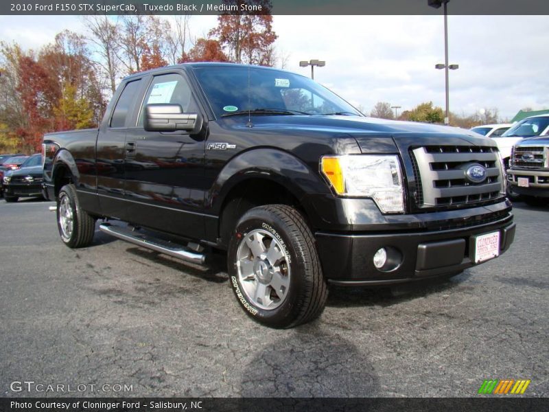 Tuxedo Black / Medium Stone 2010 Ford F150 STX SuperCab