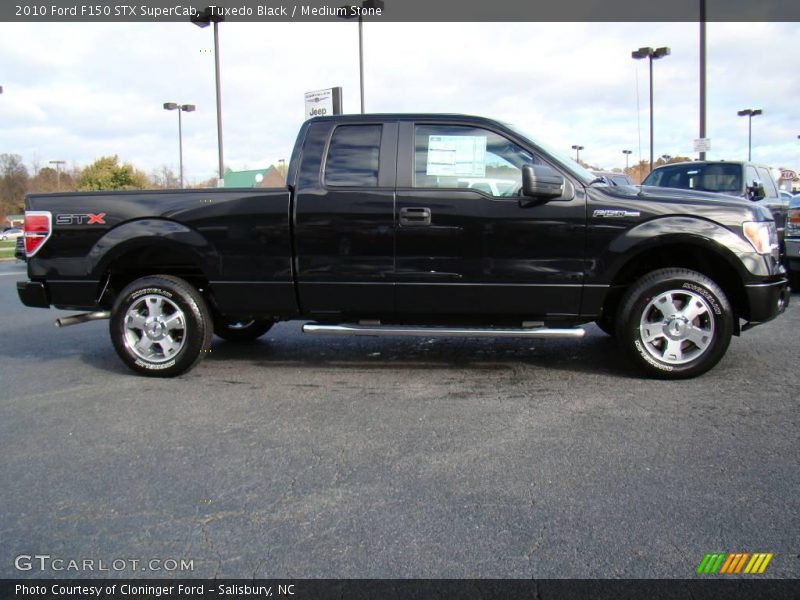 Tuxedo Black / Medium Stone 2010 Ford F150 STX SuperCab