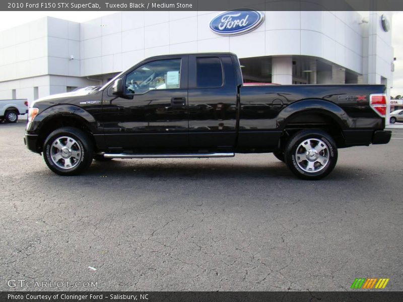 Tuxedo Black / Medium Stone 2010 Ford F150 STX SuperCab