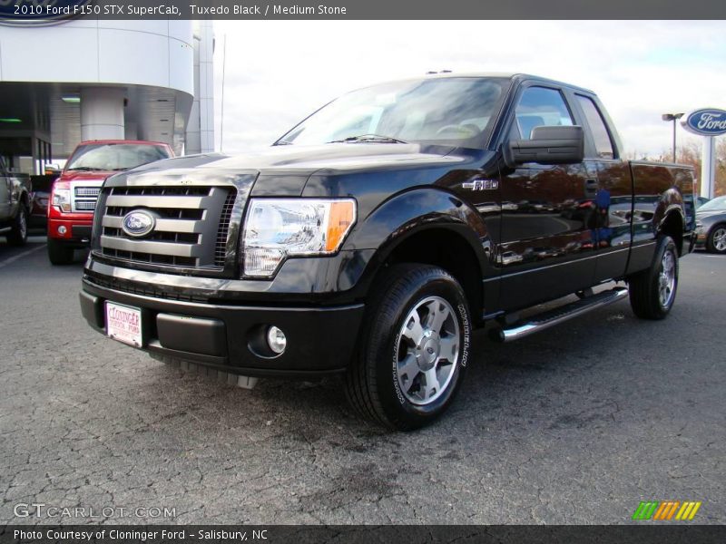 Tuxedo Black / Medium Stone 2010 Ford F150 STX SuperCab
