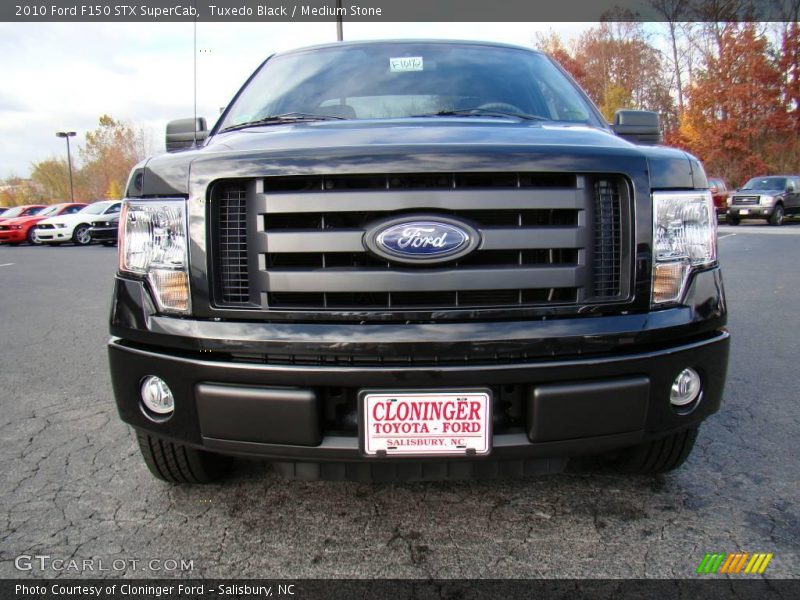 Tuxedo Black / Medium Stone 2010 Ford F150 STX SuperCab