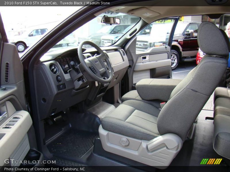 Tuxedo Black / Medium Stone 2010 Ford F150 STX SuperCab