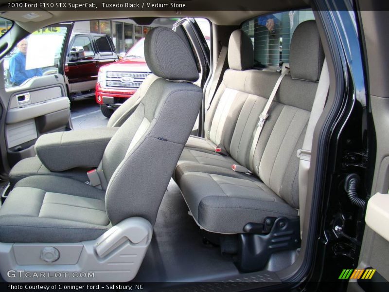 Tuxedo Black / Medium Stone 2010 Ford F150 STX SuperCab