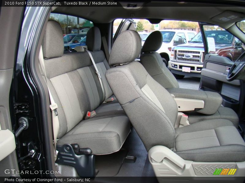 Tuxedo Black / Medium Stone 2010 Ford F150 STX SuperCab