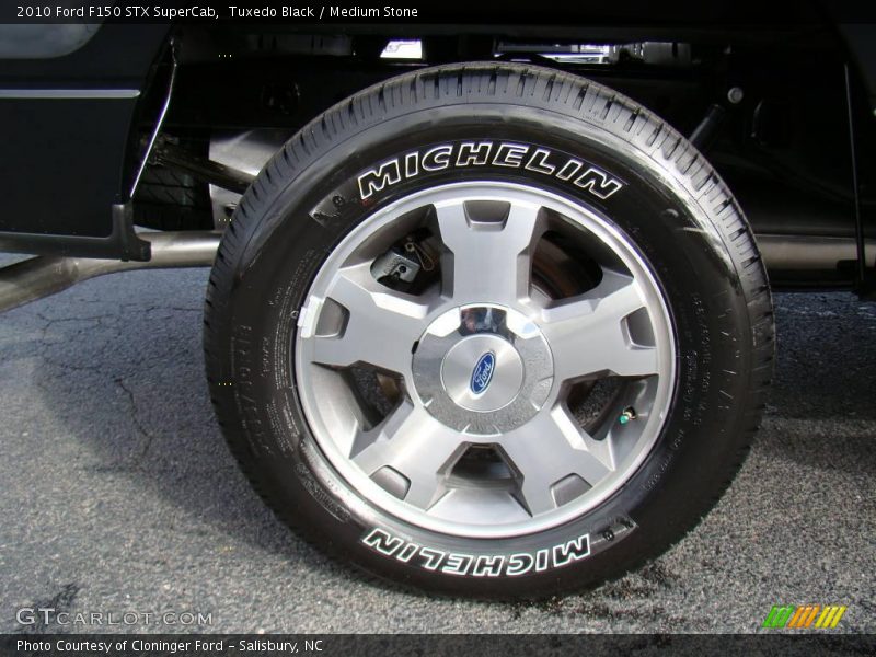 Tuxedo Black / Medium Stone 2010 Ford F150 STX SuperCab