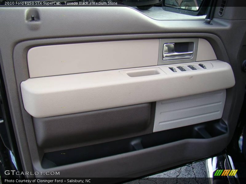 Tuxedo Black / Medium Stone 2010 Ford F150 STX SuperCab