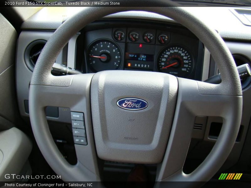Tuxedo Black / Medium Stone 2010 Ford F150 STX SuperCab