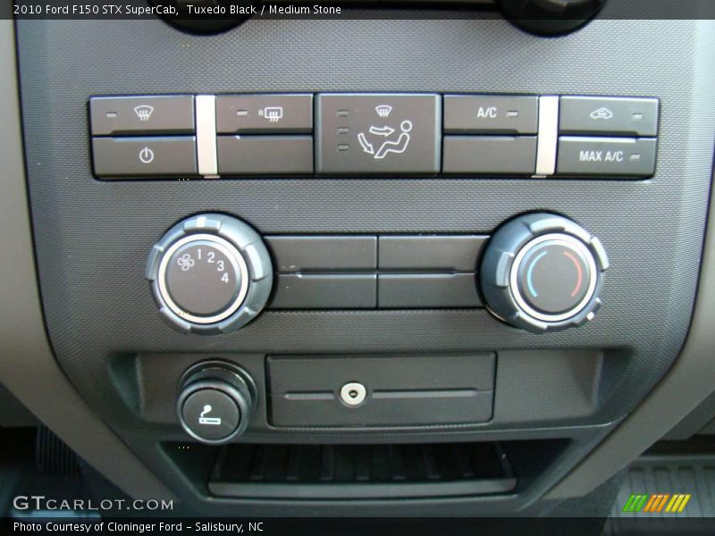 Tuxedo Black / Medium Stone 2010 Ford F150 STX SuperCab