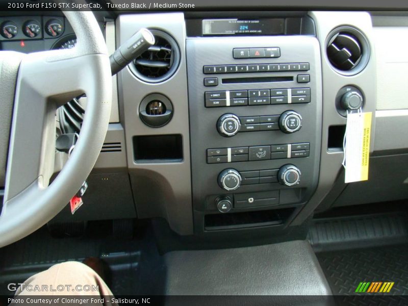 Tuxedo Black / Medium Stone 2010 Ford F150 STX SuperCab