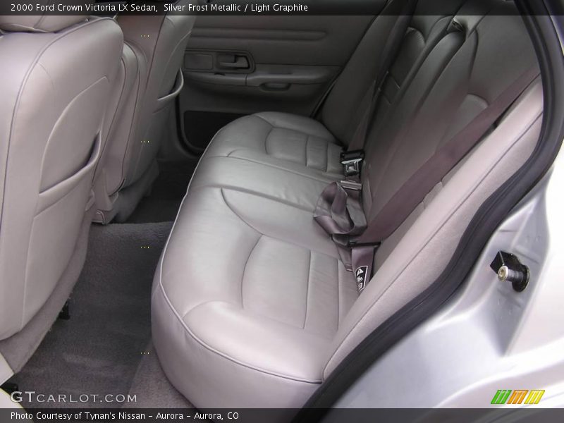 Silver Frost Metallic / Light Graphite 2000 Ford Crown Victoria LX Sedan