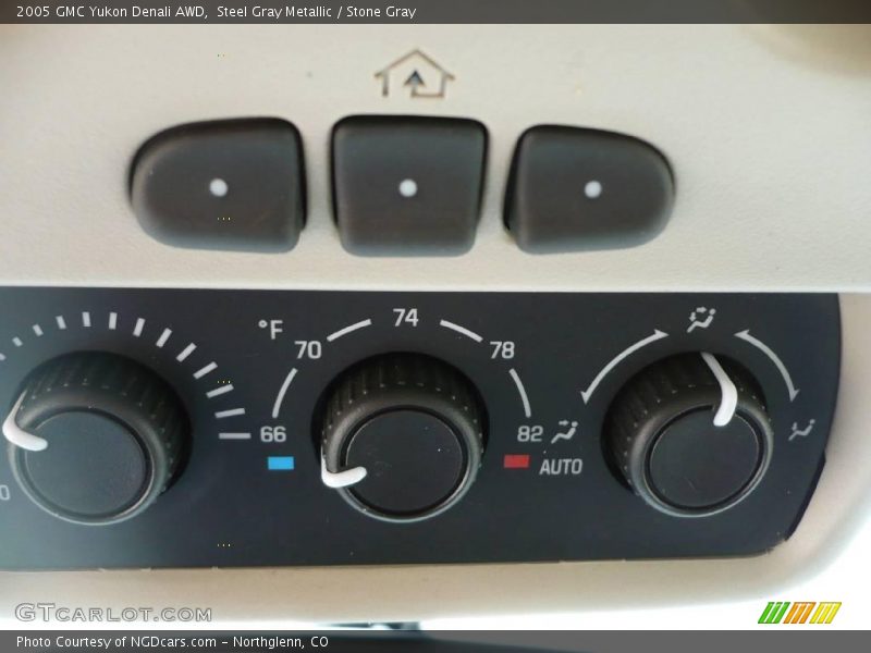 Steel Gray Metallic / Stone Gray 2005 GMC Yukon Denali AWD