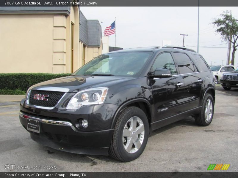 Carbon Metallic / Ebony 2007 GMC Acadia SLT AWD