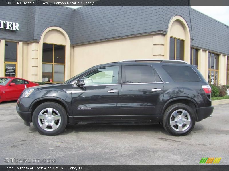 Carbon Metallic / Ebony 2007 GMC Acadia SLT AWD