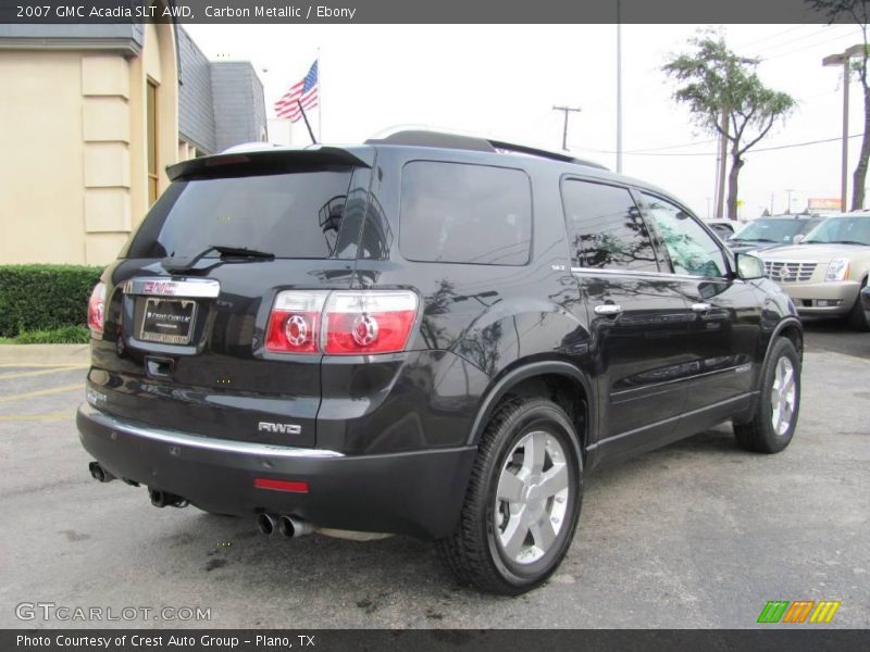 Carbon Metallic / Ebony 2007 GMC Acadia SLT AWD