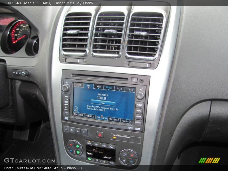 Carbon Metallic / Ebony 2007 GMC Acadia SLT AWD