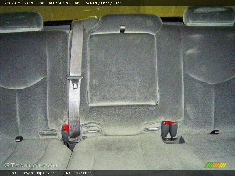 Fire Red / Ebony Black 2007 GMC Sierra 1500 Classic SL Crew Cab