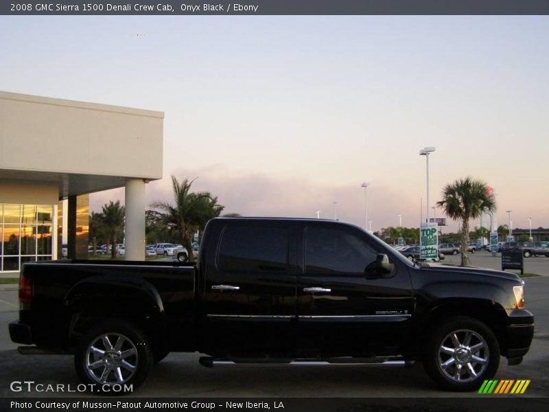 Onyx Black / Ebony 2008 GMC Sierra 1500 Denali Crew Cab