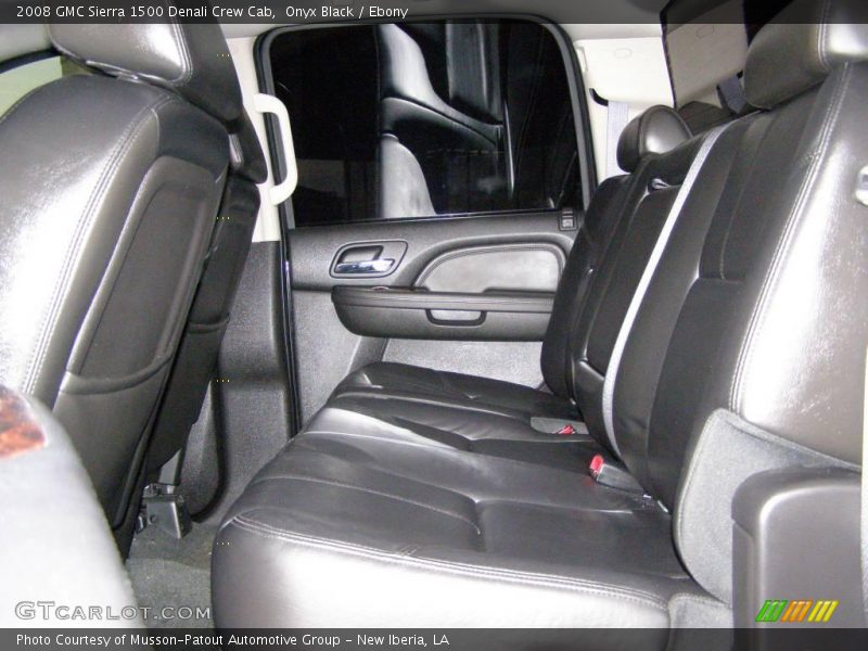 Onyx Black / Ebony 2008 GMC Sierra 1500 Denali Crew Cab