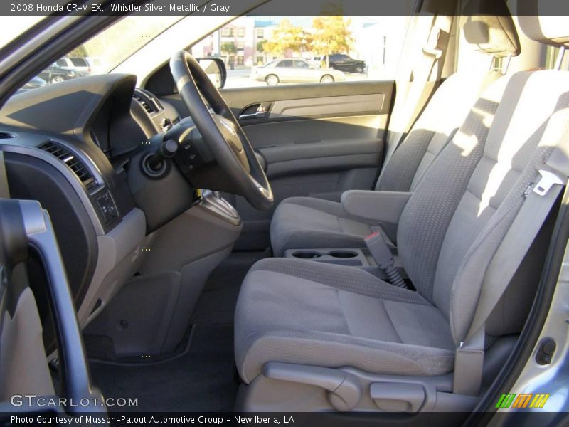 Whistler Silver Metallic / Gray 2008 Honda CR-V EX