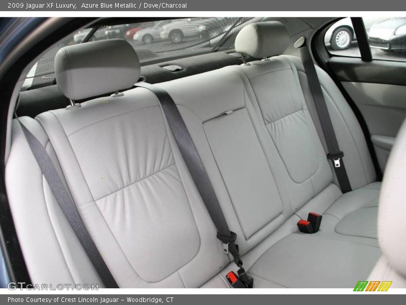 Azure Blue Metallic / Dove/Charcoal 2009 Jaguar XF Luxury