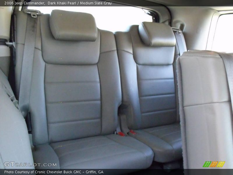 Dark Khaki Pearl / Medium Slate Gray 2006 Jeep Commander