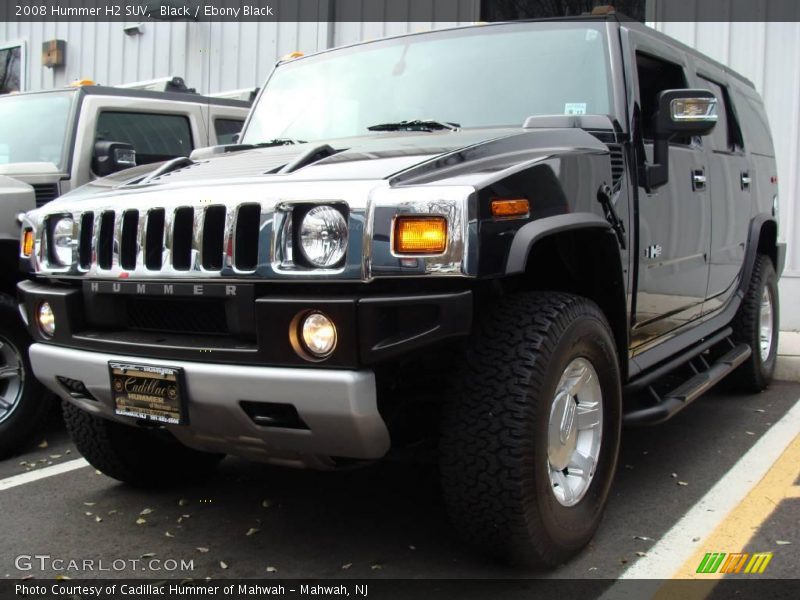 Black / Ebony Black 2008 Hummer H2 SUV