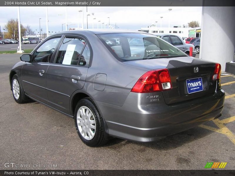 Magnesium Metallic / Gray 2004 Honda Civic LX Sedan