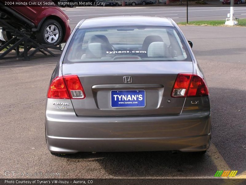 Magnesium Metallic / Gray 2004 Honda Civic LX Sedan