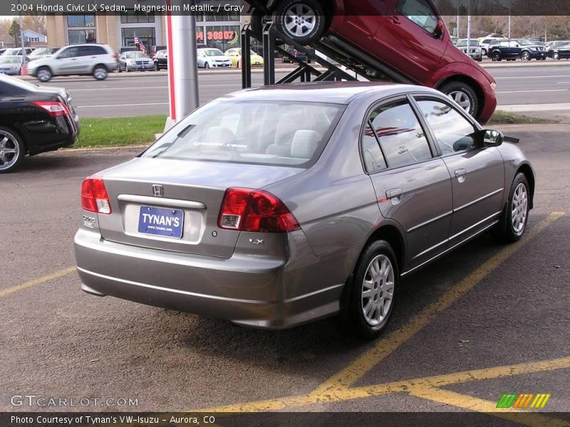 Magnesium Metallic / Gray 2004 Honda Civic LX Sedan