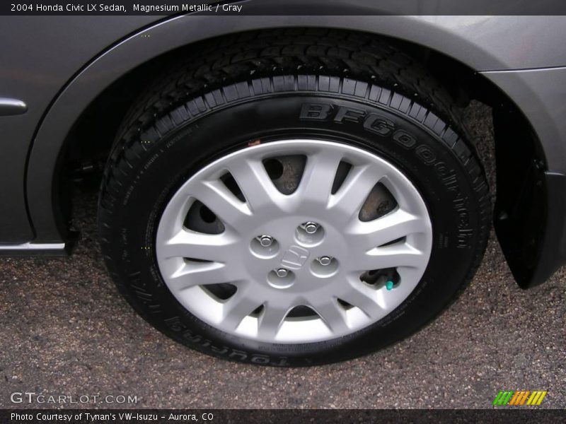 Magnesium Metallic / Gray 2004 Honda Civic LX Sedan