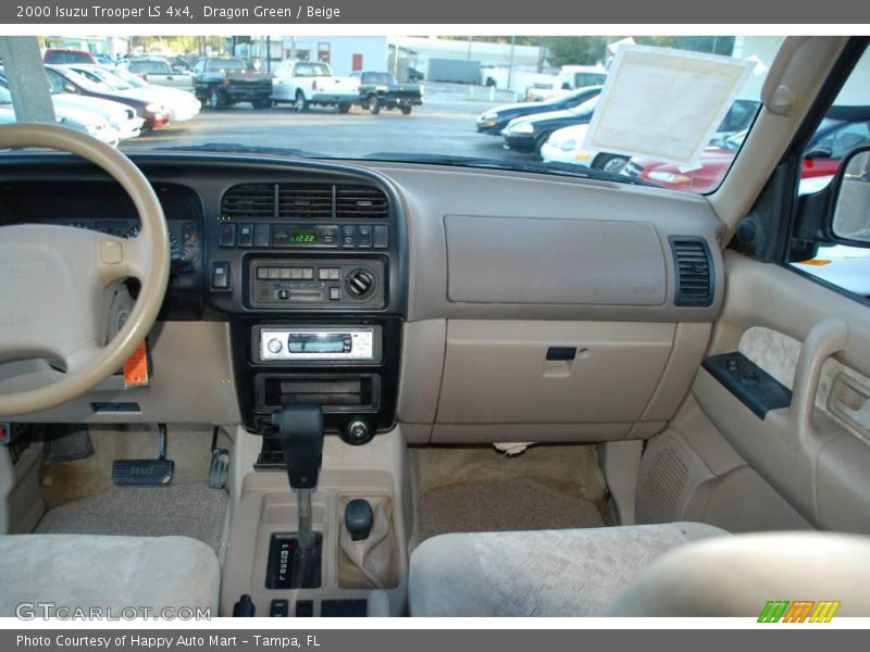 Dragon Green / Beige 2000 Isuzu Trooper LS 4x4