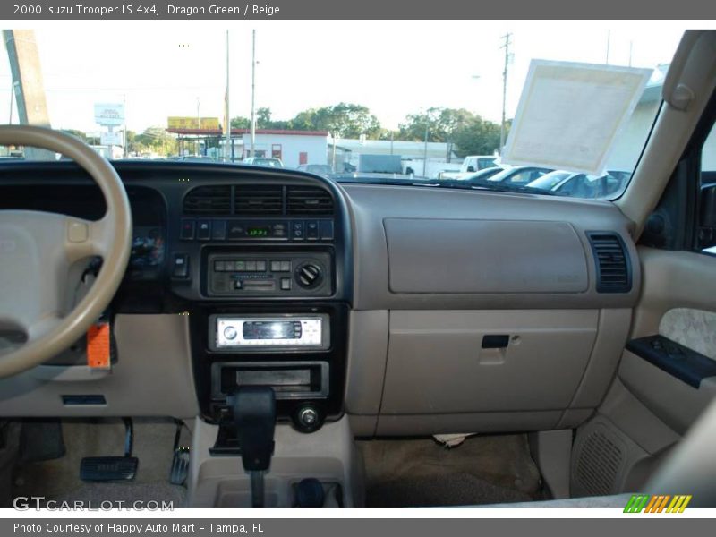 Dragon Green / Beige 2000 Isuzu Trooper LS 4x4