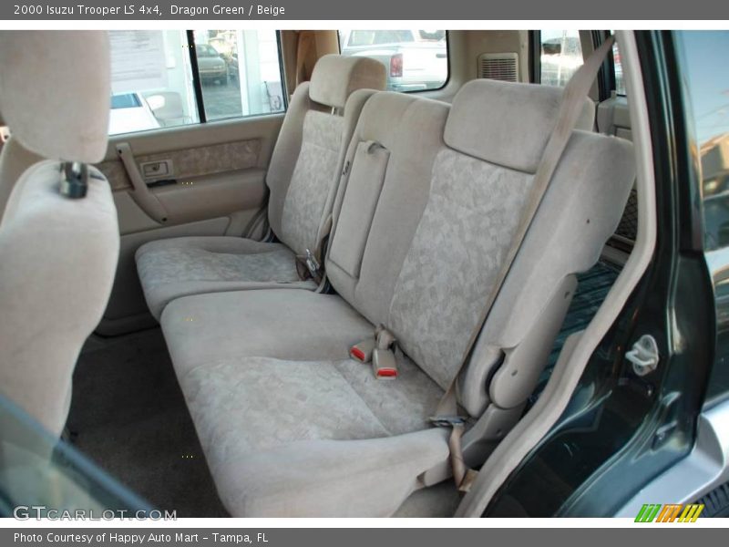 Dragon Green / Beige 2000 Isuzu Trooper LS 4x4