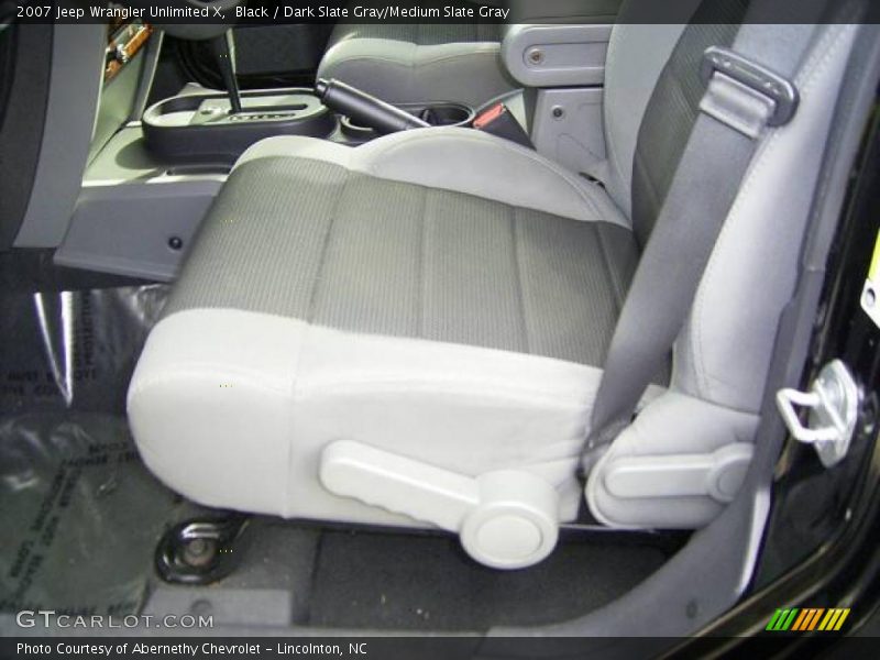 Black / Dark Slate Gray/Medium Slate Gray 2007 Jeep Wrangler Unlimited X