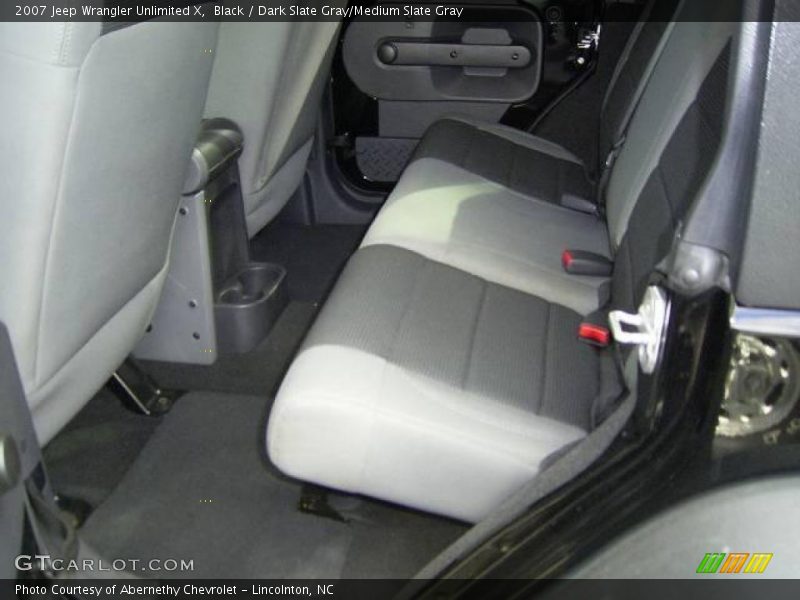 Black / Dark Slate Gray/Medium Slate Gray 2007 Jeep Wrangler Unlimited X