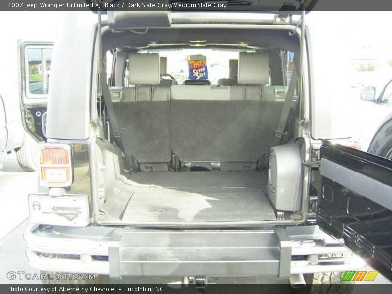 Black / Dark Slate Gray/Medium Slate Gray 2007 Jeep Wrangler Unlimited X