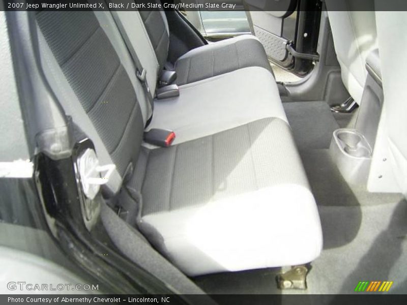 Black / Dark Slate Gray/Medium Slate Gray 2007 Jeep Wrangler Unlimited X