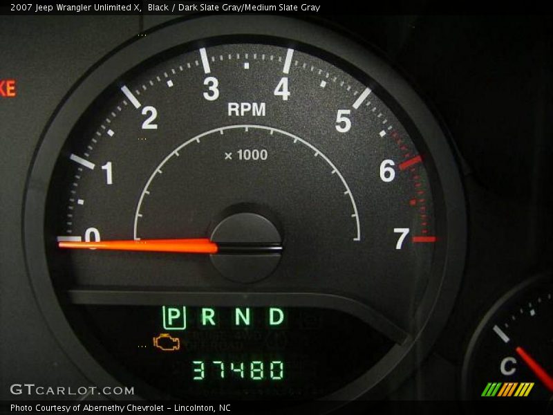Black / Dark Slate Gray/Medium Slate Gray 2007 Jeep Wrangler Unlimited X