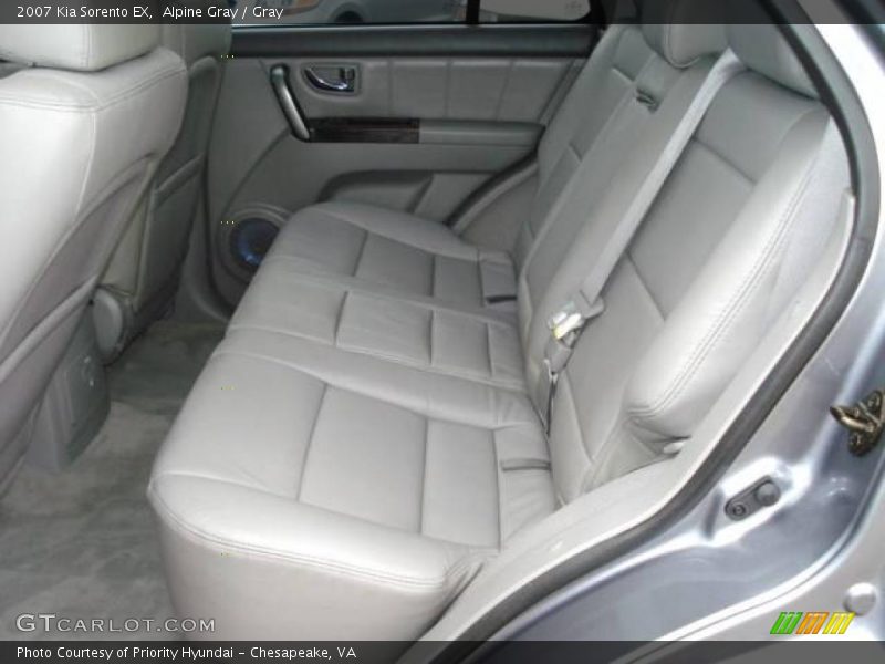 Alpine Gray / Gray 2007 Kia Sorento EX