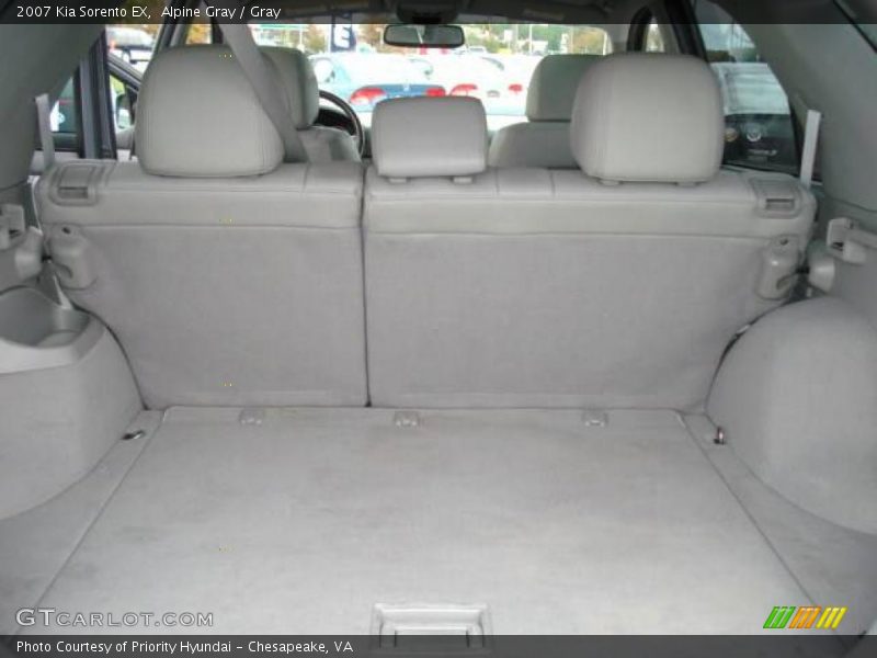 Alpine Gray / Gray 2007 Kia Sorento EX