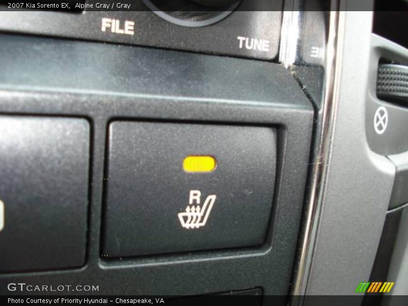 Alpine Gray / Gray 2007 Kia Sorento EX