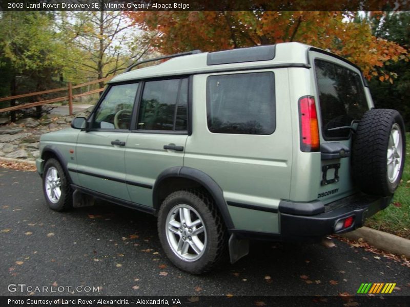 Vienna Green / Alpaca Beige 2003 Land Rover Discovery SE