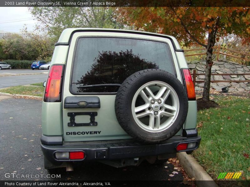 Vienna Green / Alpaca Beige 2003 Land Rover Discovery SE