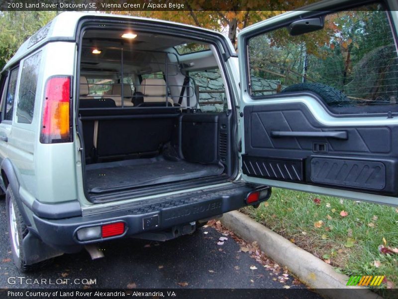 Vienna Green / Alpaca Beige 2003 Land Rover Discovery SE