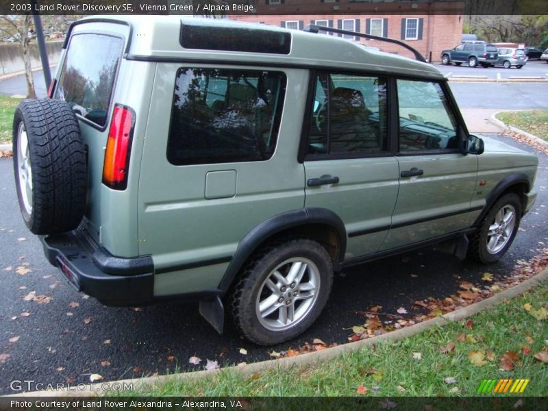 Vienna Green / Alpaca Beige 2003 Land Rover Discovery SE