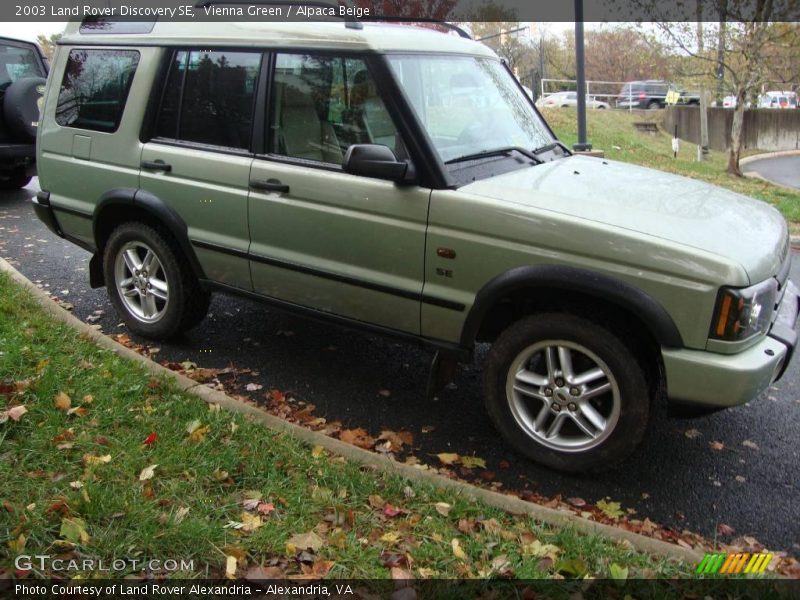 Vienna Green / Alpaca Beige 2003 Land Rover Discovery SE