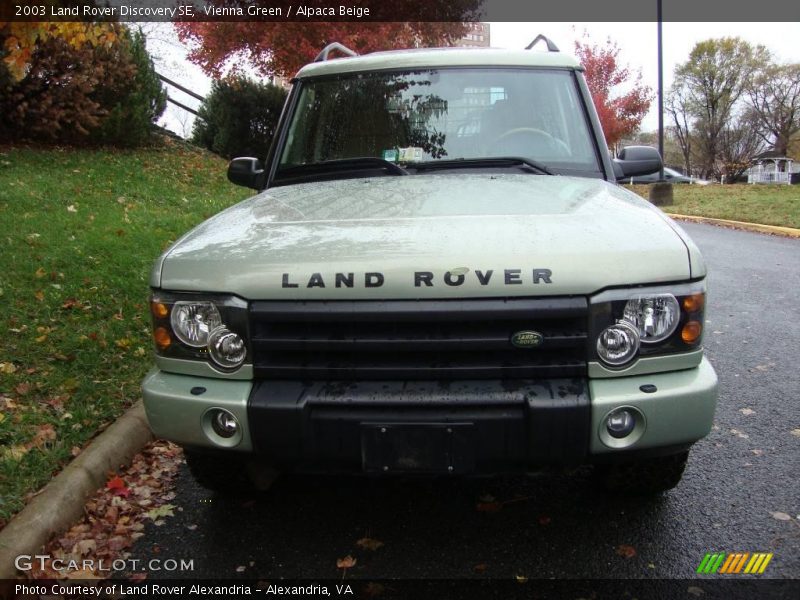Vienna Green / Alpaca Beige 2003 Land Rover Discovery SE